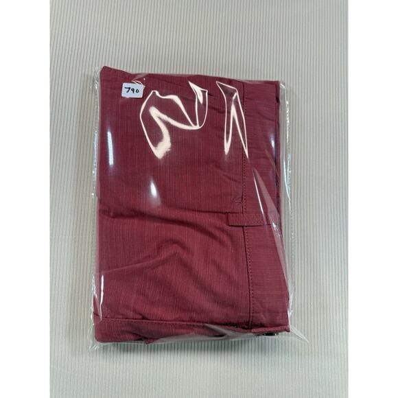 Tommy Hilfiger Flat Front Shorts Men 40/10 Heather Red Chino Casual Prep Island - Picture 8 of 8